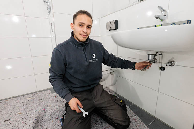 zur ausführlichen Ausbildungsbeschreibung "Auszubildender zum Anlagen[-]mechaniker SHK" bei Marquardt & Streck in Hamburg